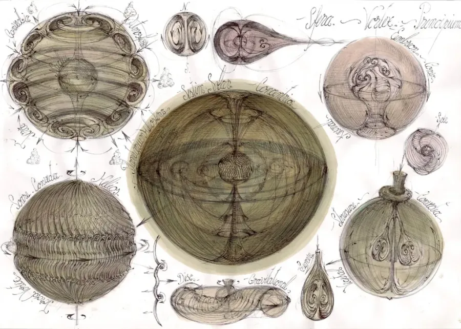 drawing of topological pocket
