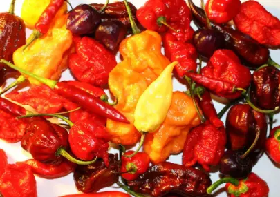 hot peppers