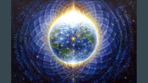 symmetrical earth art